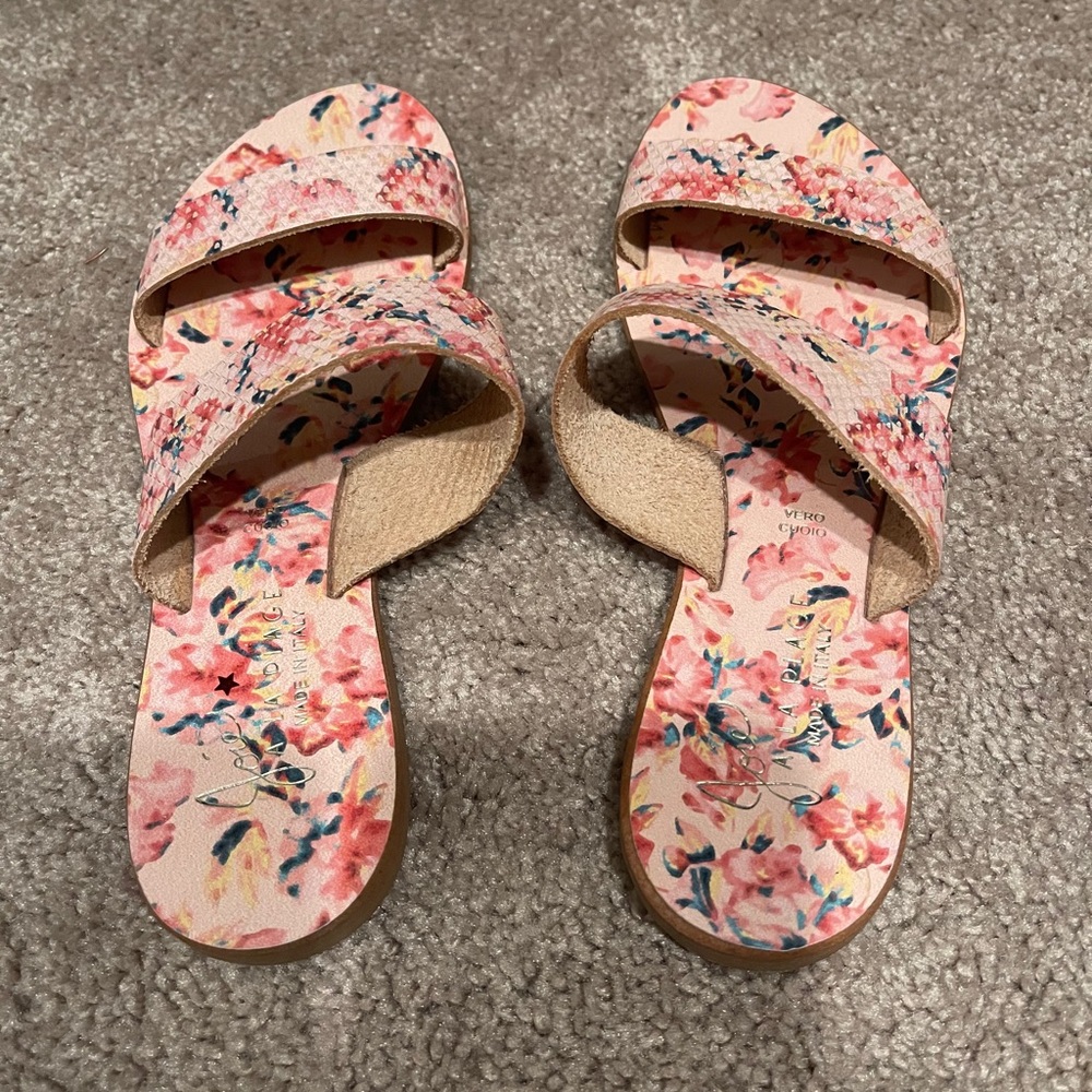 Joie Floral Slippers